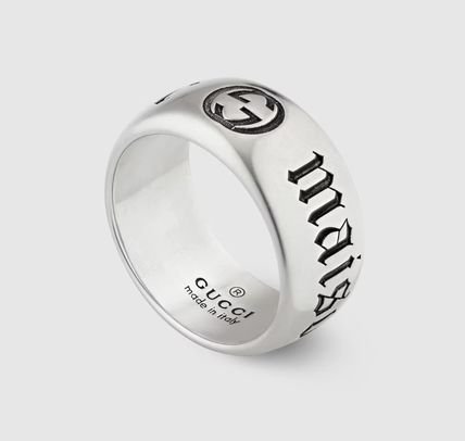 Wide 'maison de l'amour' ring