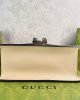 Gucci Dionysus Canvas Top Handle Beige And White Canvas 24x16cm