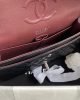 Chanel Classic Handbag Lambskin & Silver Metal A01112