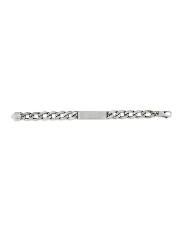 24A0CA9D-907B-56B2-99C3-35B81612EA24.jpg Sterling Silver Turquoise Enamel Logo ID Bracelet