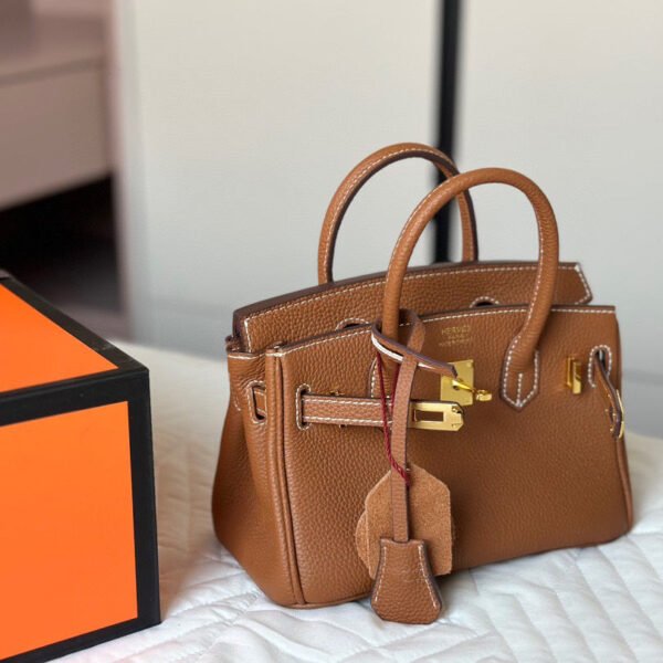 Birkin 20 Bag - Brown