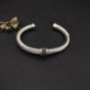 261A2765-9798-87BC-4CB4-1C2157A6C400.jpg Classic Cable Station Bracelet Sterling Silver with Pave Diamonds, 7mm