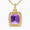 26B4F372-5FC5-0765-A854-1F54B727C0D1.jpg Marbella Pendant 18K Yellow Gold with Amethyst, 22mm