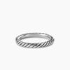 Cable Collectibles&reg; Stack Ring Sterling Silver, 3mm