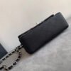 Chanel Small Classic Handbag Silver Toned Hardware Black For Women, Women&rsquo;s Bags, Shoulder and Crossbody Bags 7.8in/20cm A01113