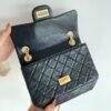 27501045-5981-330C-CFBF-F714A2180A78.jpg Chanel Mini 2.55 Handbag Black For Women Gold Toned Hardware 7.8in/20cm AS0874 Y04634 94305