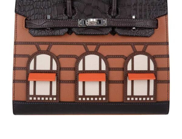 Birkin 20 Sellier Limited Edition Faubourg Bag with Palladium Hardware