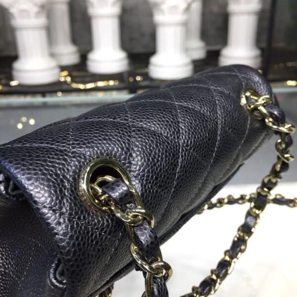 28A3E805-5F1B-5224-5E9C-6C63E6F403F7.jpg Chanel Mini Flap Bag Caviar Black For Women, Women’s Bags, Shoulder And Crossbody Bags 6.7in/17cm A35200