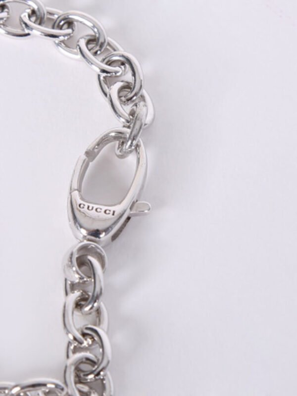 1973 Detail Chain Bracelet Silver - 17cm