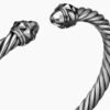 Renaissance&reg; Classic Cable Bracelet Blackened Silver, 5mm