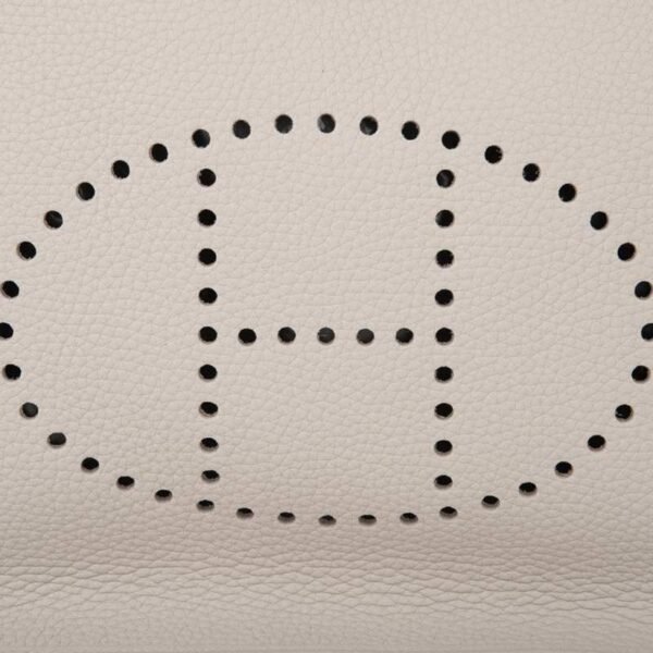 Evelyne PM Bag Beton Palladium Hardware Clemence Leather bag
