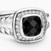 2B1EBEF4-B198-85DF-71D5-6E2D960D17CE.jpg Petite Albion® Ring Sterling Silver with Black Onyx and Diamonds - 6