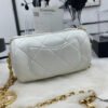 2B6FFB60-2E50-A030-CB2F-DEE8F31DAE8E.jpg Chanel Bowling Mini White Bag For Women 11cm/4.3in