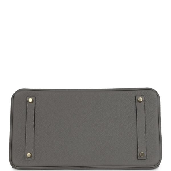 2F784198-F948-B785-89A5-C6209F4BCD95.jpg Birkin 25 Handbag Grey Togo with Gold Hardware