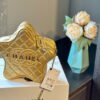 Leather handbag - Gold