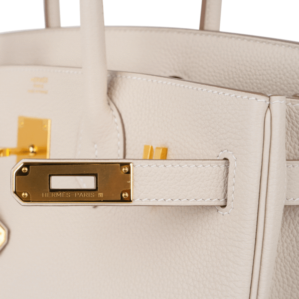 Birkin 30 Bag Craie Togo Leather with Gold Hardware