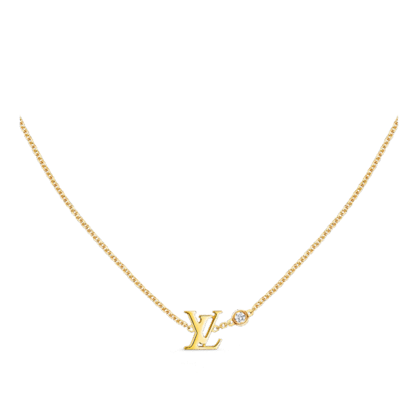 Idylle Blossom  Pendant, Yellow gold and diamond