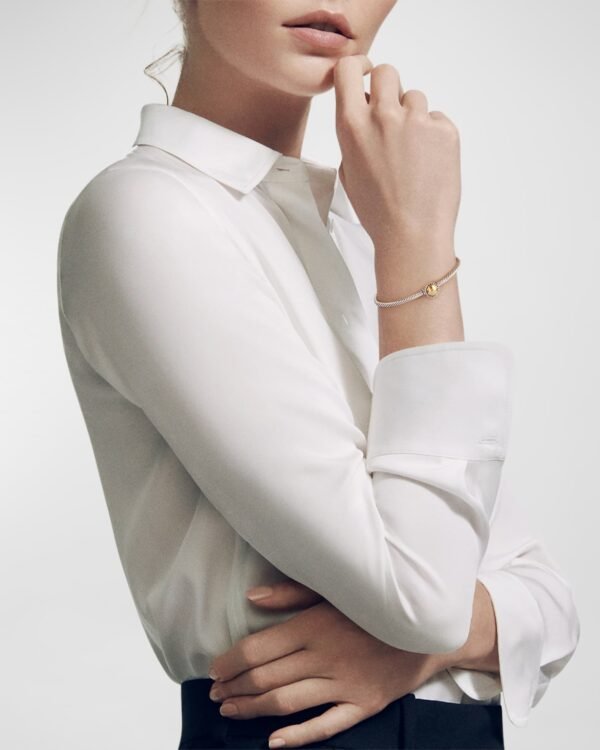 307506C0-6E83-801B-A66E-190EE55A584F.jpg Chatelaine Bracelet with 18K Gold - 17cm