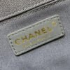Chanel Boy Handbag Dark Grey Gold Toned Hardware For Women 9.8in/25cm