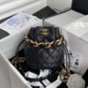 320BAA27-5B6A-5F90-1B7A-1305B2E165D2.jpg CHANEL Drawstring Bag