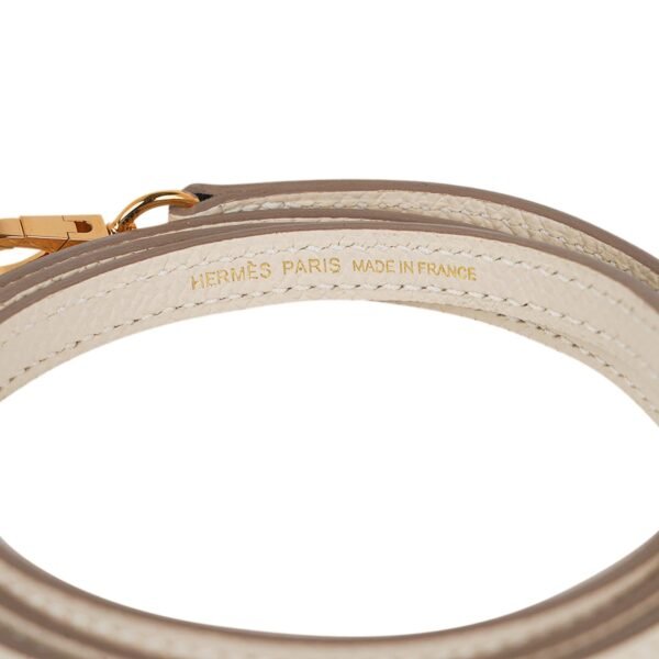 Kelly 28 Sellier Bag Craie Epsom Leather Gold Hardware