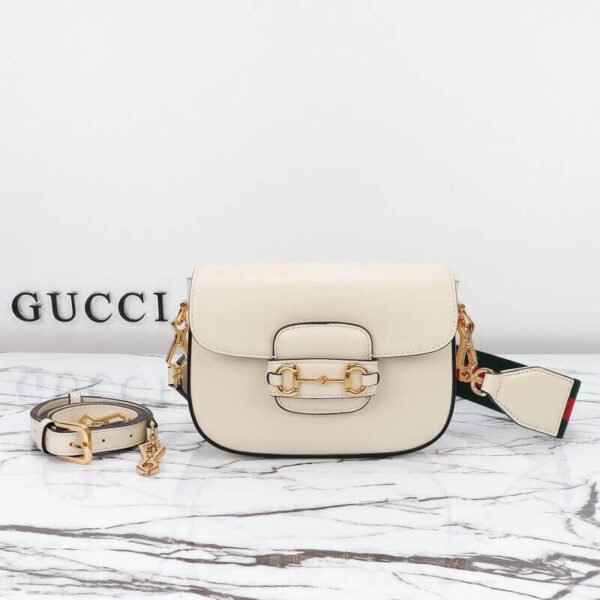 Gucci Horsebit 1955 Mini Leather Shoulder Bag