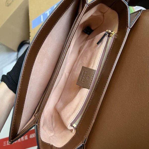 Gucci Horsebit 1955 Canvas Small Shoulder Bag