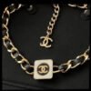 Black Double C Bracelet