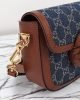 Gucci Horsebit 1955 Demin Mini Shoulder Bag