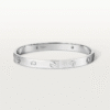 LOVE BRACELET, 4 DIAMONDS