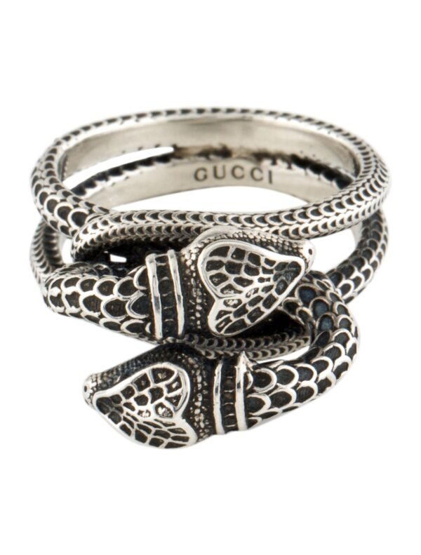 Garden Snakes Cocktail Ring