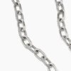 DY Madison&reg; Chain Necklace Sterling Silver, 11mm