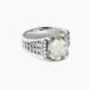 39495558-5199-E820-063A-E34048F55060.jpg Petite Wheaton Sterling Silver with Prasiolite and Diamonds, 10mm