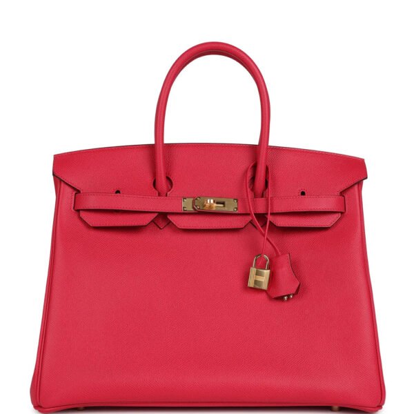 Birkin 30 Rose Extreme Epsom Gold Hardware