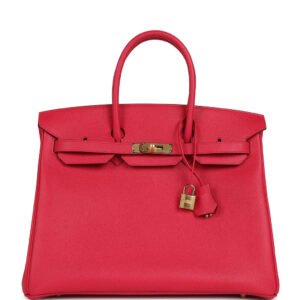 3A34FACF-1C19-3327-A1B0-4B562224AEB8_fb4ad337-5891-42c6-b36e-970a2b696409.jpg Birkin 35 Rose Extreme Epsom Gold Hardware