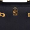3B6766ED-FC8D-2572-B9B7-02DE607D5C16.jpg Kelly Sellier 25 Bag Black Epsom Gold Hardware New