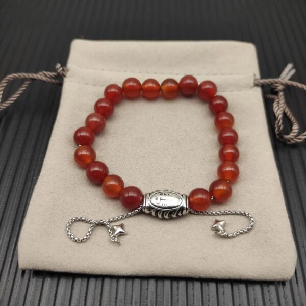 8MM Stretch Rock Crystal Bracelet