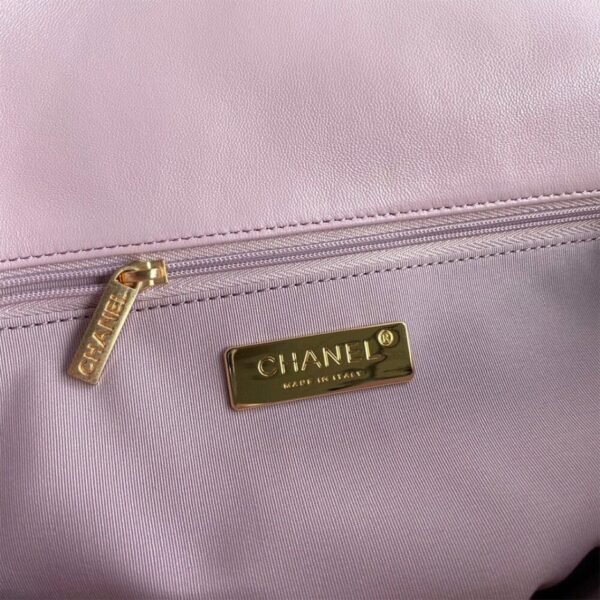 3E22C75C-8314-A9C5-C2B3-9530DE183E0D.jpg Chanel 19 Handbag AS1160 Pink
