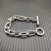 David Yurman  DY Madison Pav&eacute; Toggle Chain Bracelet in Sterling Silver