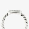 Sterling Silver Interlocking G Chain Ring