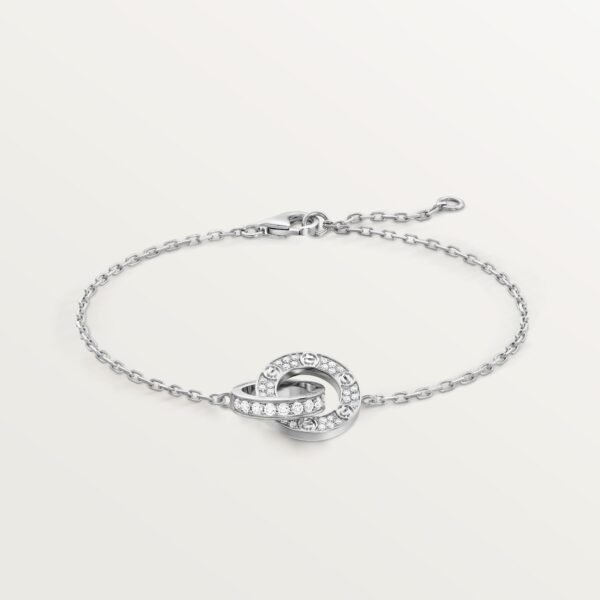 3F2762A9-0F48-DFD8-761A-70483D26448F.jpg LOVE BRACELET, ON CHAIN, PAVED