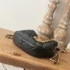 Chanel Small Hobo Bag Gold Hardware Black For Women, Women&rsquo;s Handbags, Shoulder Bags 7.5in/19cm