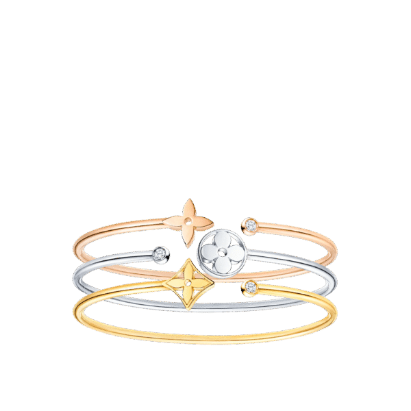40CB4642-8AC5-B261-E81A-9BCE83A3D864.png Idylle Blossom Twist Bracelet, Yellow Gold
