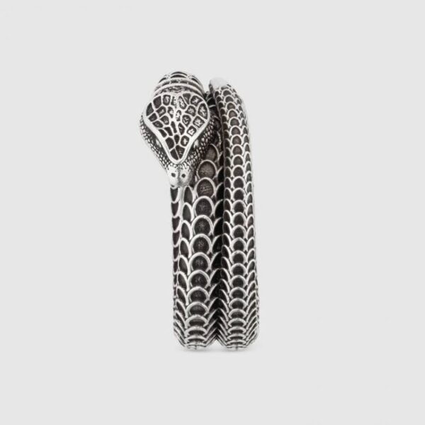 GARDEN SILVER SNAKE RING