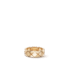 41475409-33DB-0249-3D40-38291D69E12C.png COCO CRUSH RING Quilted motif, small version, 18K BEIGE GOLD - 6