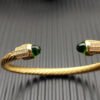 419D26ED-A8B6-6E10-274C-4FC85022277F.jpg Cable Bracelet with Peridot & Diamond Accents 5mm