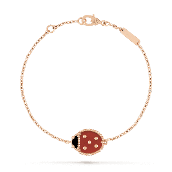 Lucky Spring bracelet, closed wings ladybug
