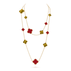 Magic Alhambra long necklace, 16 motifs