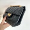 435A88A6-865F-6B02-5C3A-1654445DBCA0.jpg Chanel Mini 2.55 Handbag Black For Women Gold Toned Hardware 7.8in/20cm AS0874 Y04634 94305