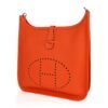 Evelyne PM Bag Feu Orange Palladium Hardware Clemence Leather